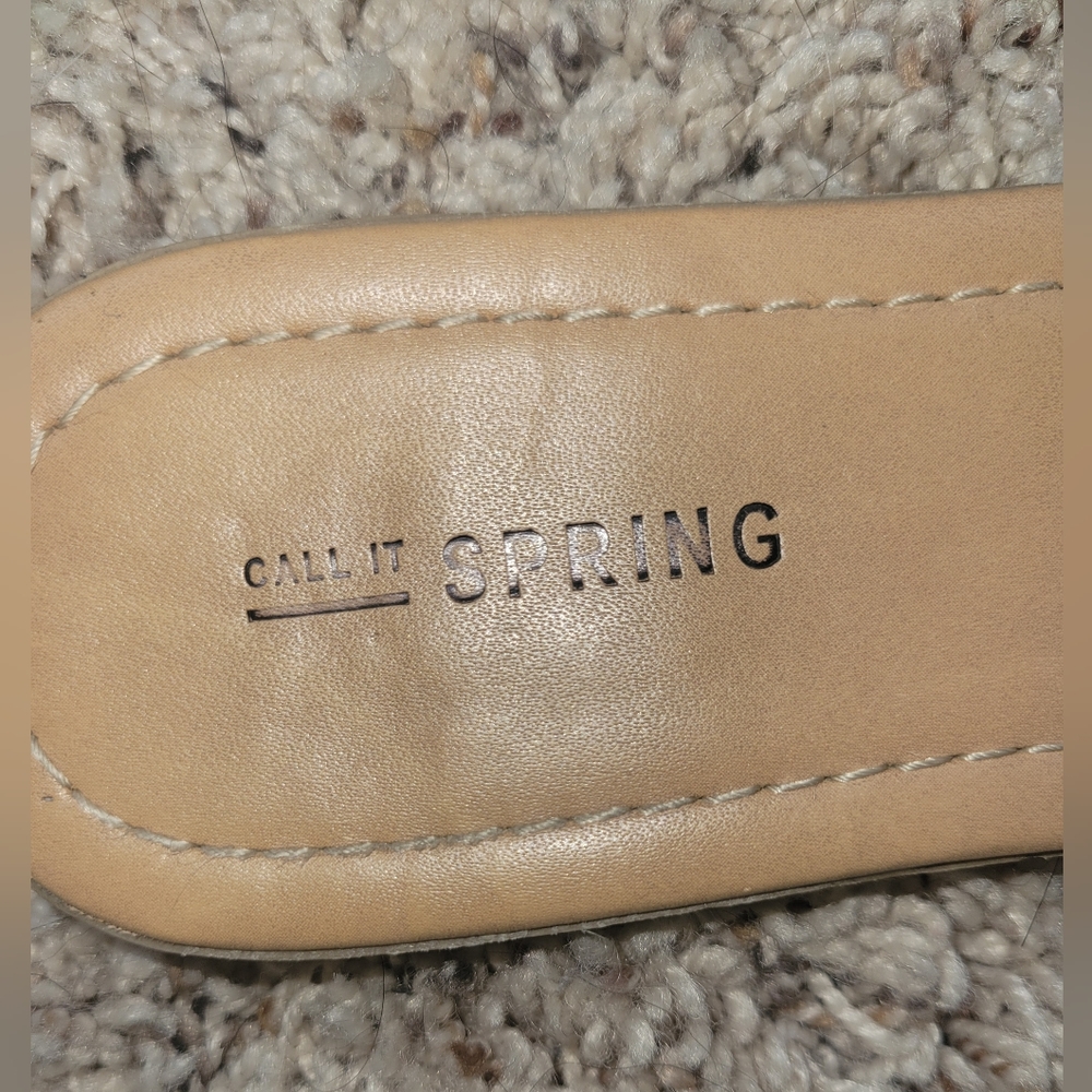 Call It Spring Slip On Sandals Women's Sz 7 - Picture 5 of 7